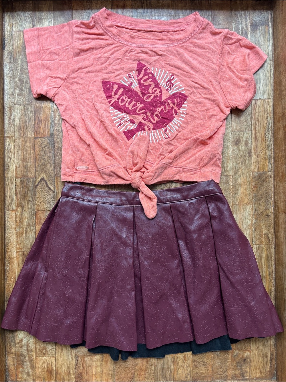 American girl Tenney outfit size 6